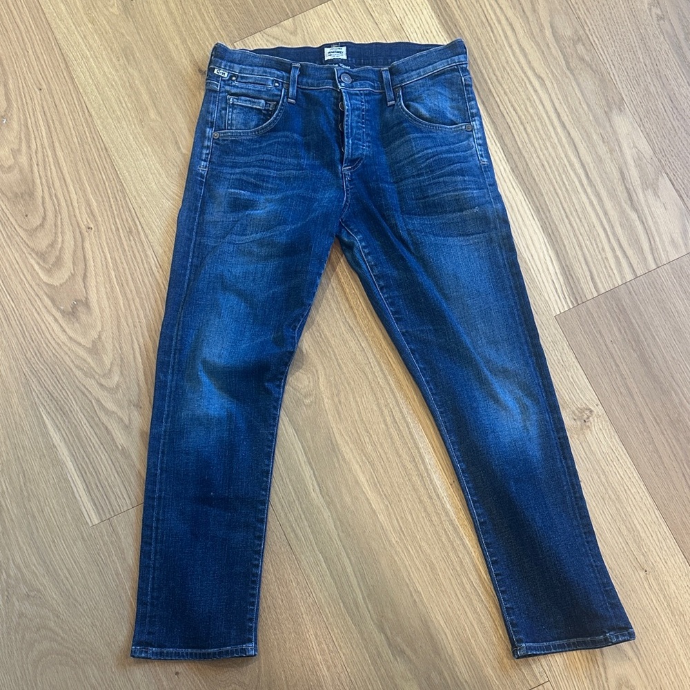 Citizens Of Humanity Dark Blue Slim Jeans